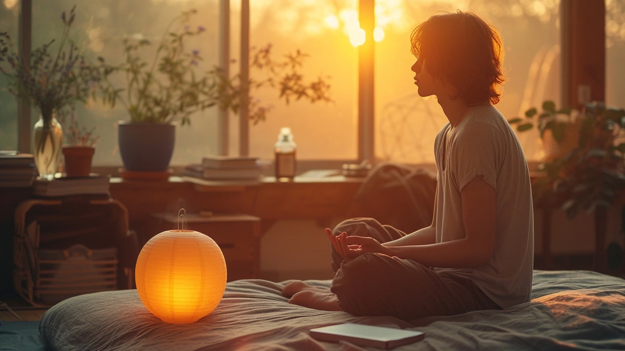 Успокояващ сън чрез медитация: Тайни за нощи пълни с покой